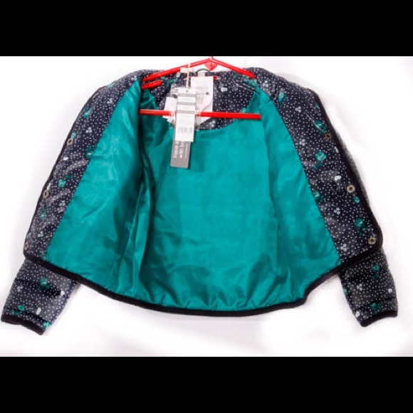 Boboli Girl’s Quilted Print Jacket Size 4 - NWT - Picture 3 of 3